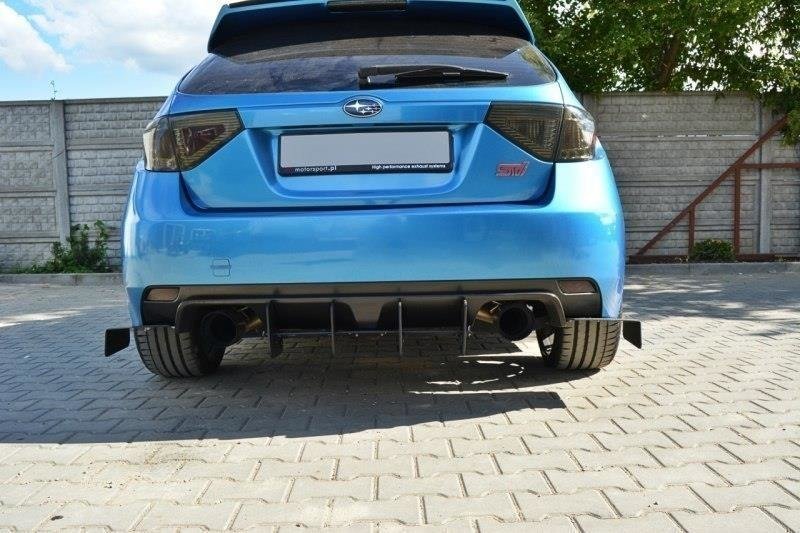 Rear Diffuser Subaru Impreza WRX STI 2009-2011 - 4