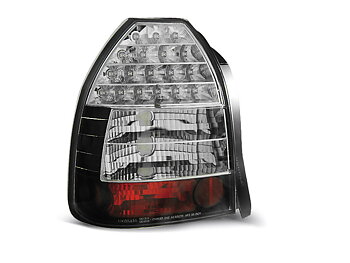 HONDA CIVIC 09.95-02.01 3D BLACK LED TAILLIGHTS