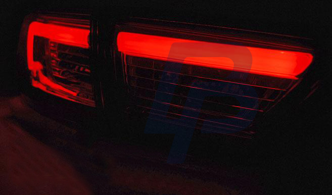 RENAULT CLIO IV 13- HATCHBACK LED TAILLIGHTS BAR RED WHITE - 4