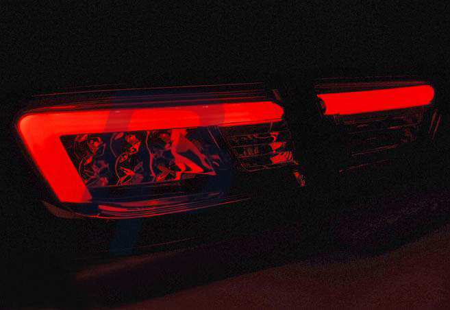 RENAULT CLIO IV 13- HATCHBACK LED TAILLIGHTS BAR RED WHITE - 5