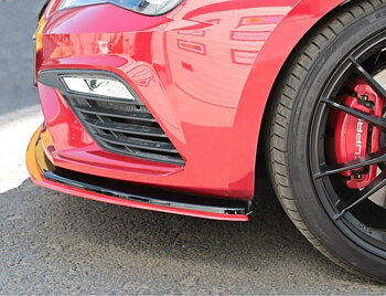 FRONT SPLITTER V.3 SEAT LEON MK3 CUPRA/ FR FACELIFT
