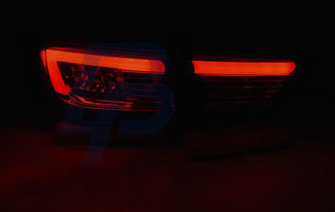 RENAULT CLIO IV 13- HATCHBACK LED TAILLIGHTS BAR SMOKE - 3