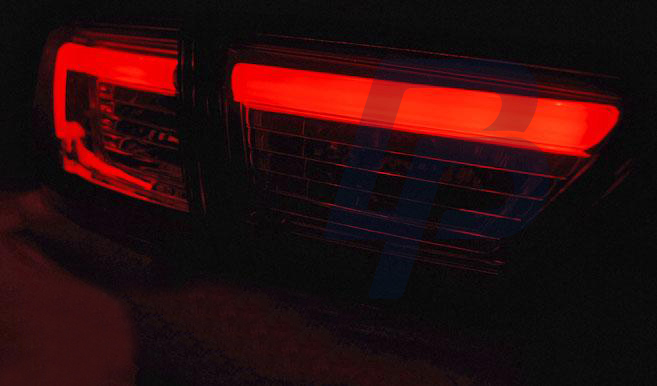 RENAULT CLIO IV 13- HATCHBACK LED TAILLIGHTS BAR BLACK - 4