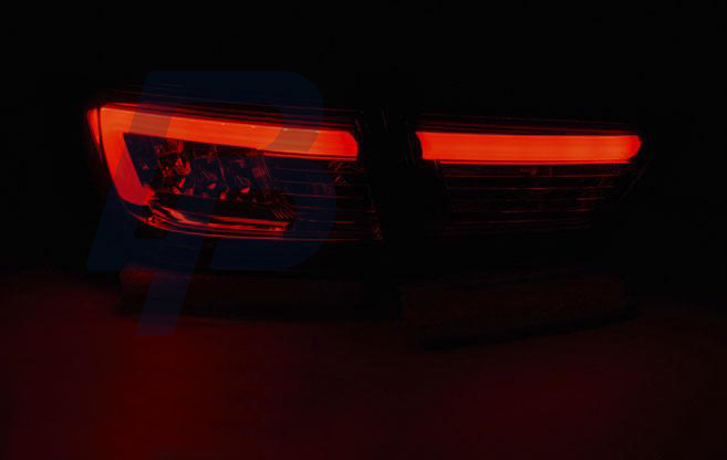 RENAULT CLIO IV 13- HATCHBACK LED TAILLIGHTS BAR BLACK - 3
