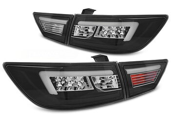 RENAULT CLIO IV 13- HATCHBACK LED TAILLIGHTS BAR BLACK