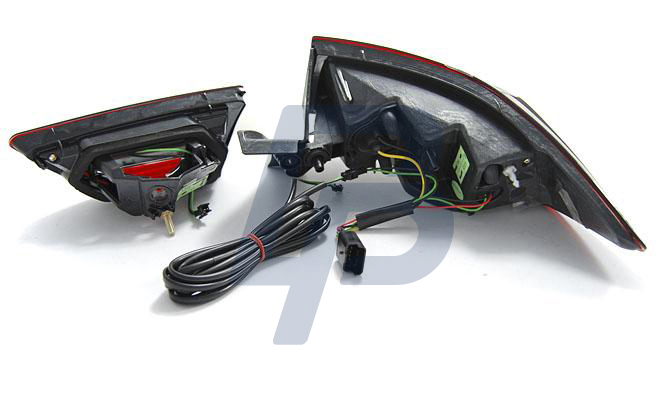 RENAULT CLIO IV 13- HATCHBACK LED TAILLIGHTS BAR RED SMOKE - 6