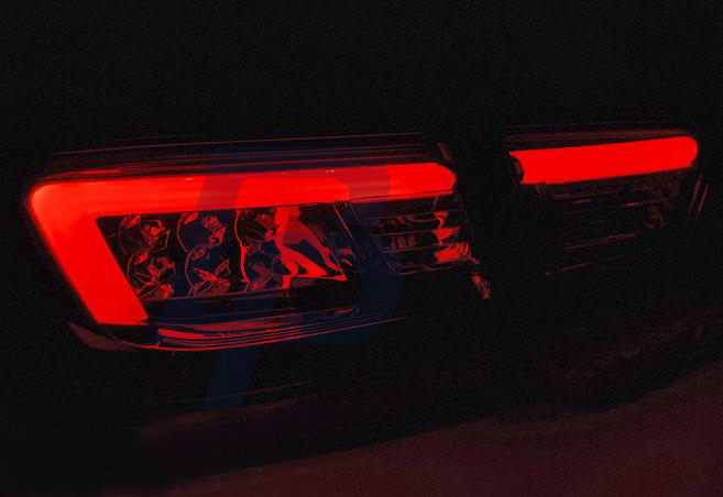 RENAULT CLIO IV 13- HATCHBACK LED TAILLIGHTS BAR RED SMOKE - 5