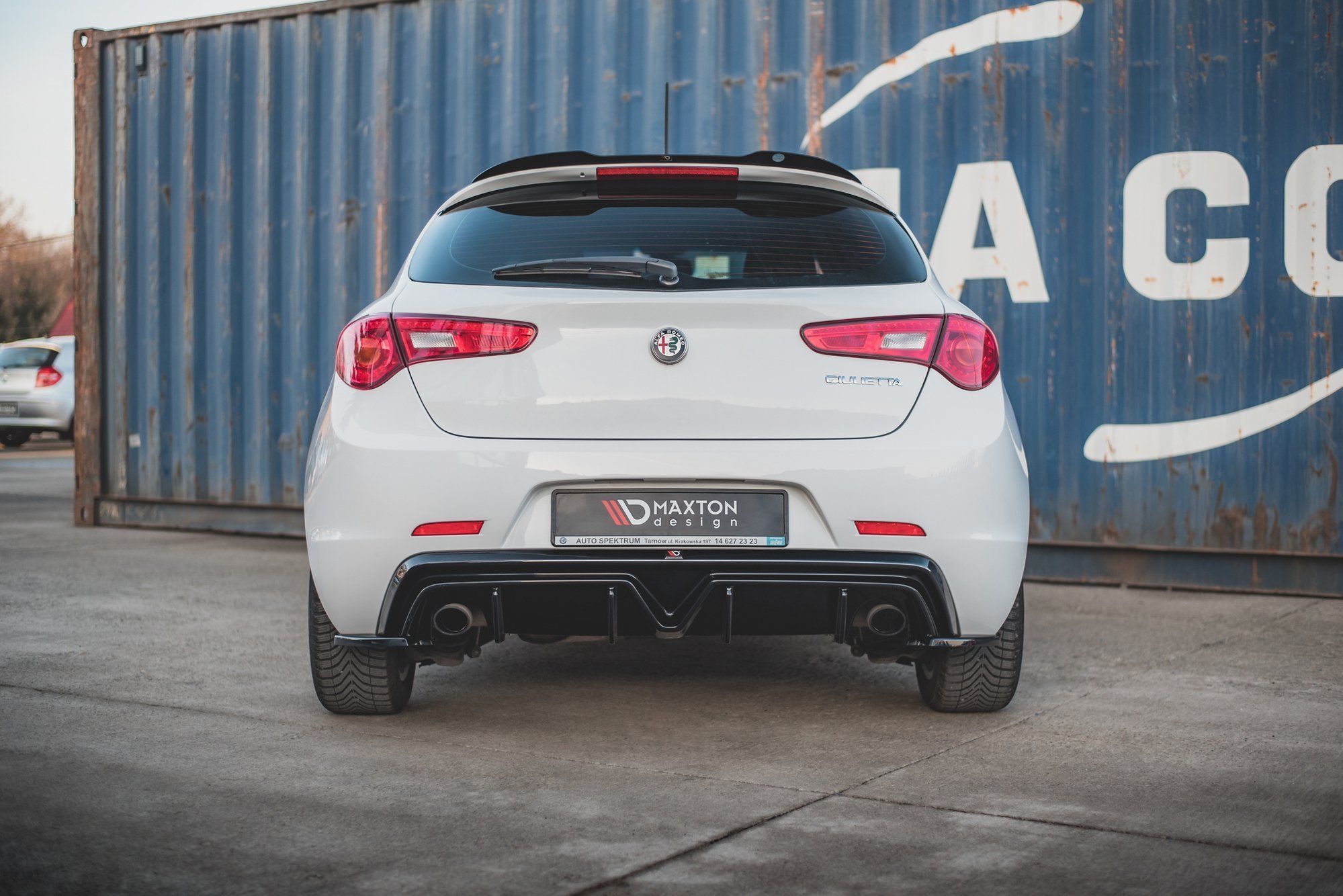 Rear Valance Alfa Romeo Giulietta Facelift (Exhaust On Both Sides Version) - 2