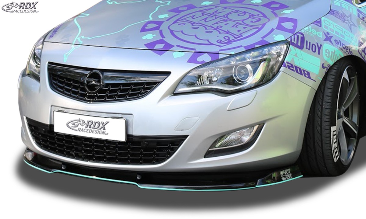 FRONT SPOILER VARIO-X OPEL ASTRA J -2012 FRONT LIP SPLITTER