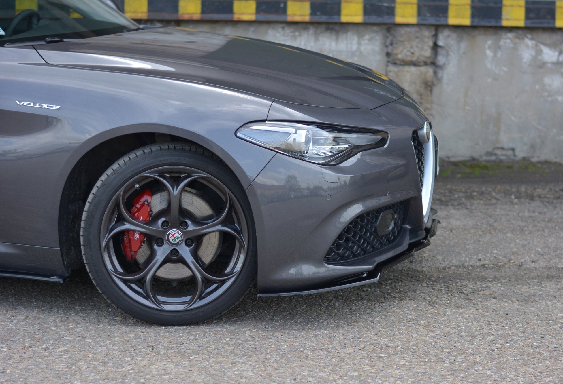 Front Splitter V.1 Alfa Romeo Giulia Veloce (2015-2019) - 4