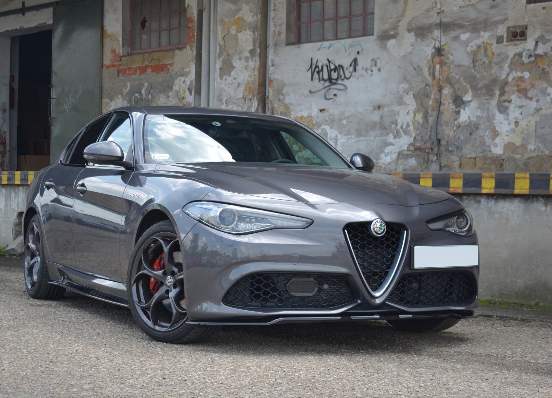 Front Splitter V.1 Alfa Romeo Giulia Veloce (2015-2019) - 2