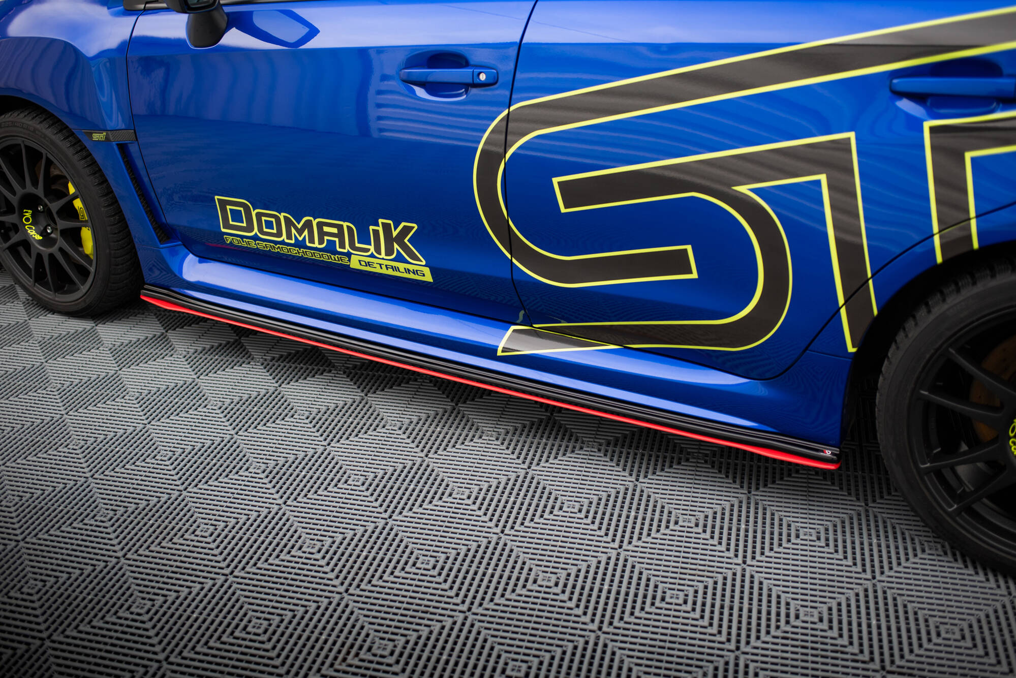 Side Skirts Diffusers V.2 Subaru WRX STI - 4