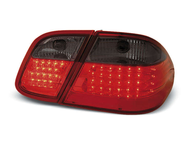 MERCEDES W208 CLK 03.97-04.02 RED SMOKE LED TAILLIGHTS