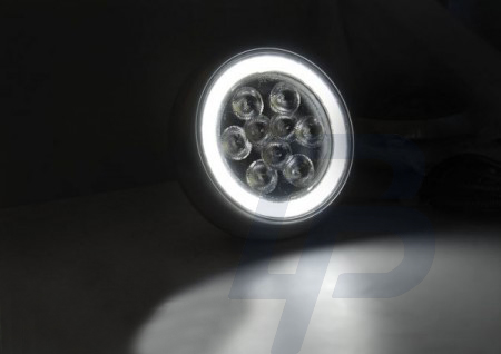 FOG LIGHTS BMW MINI COOPER UNIVERSAL RALLY LED DRL - 3