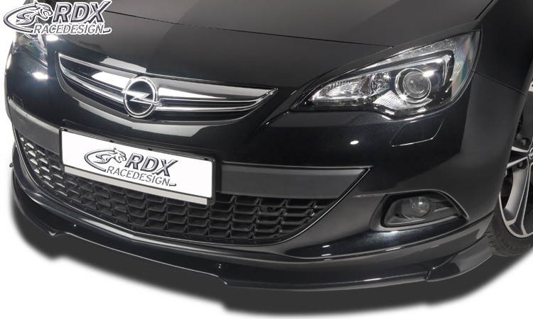 FRONT SPOILER VARIO-X OPEL ASTRA J GTC (FOR OPC-LINE FRONT!) FRONT LIP SPLITTER