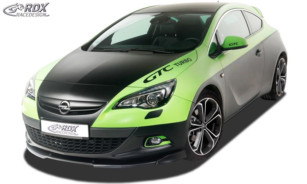 FRONT SPOILER VARIO-X OPEL ASTRA J GTC FRONT LIP SPLITTER - 2