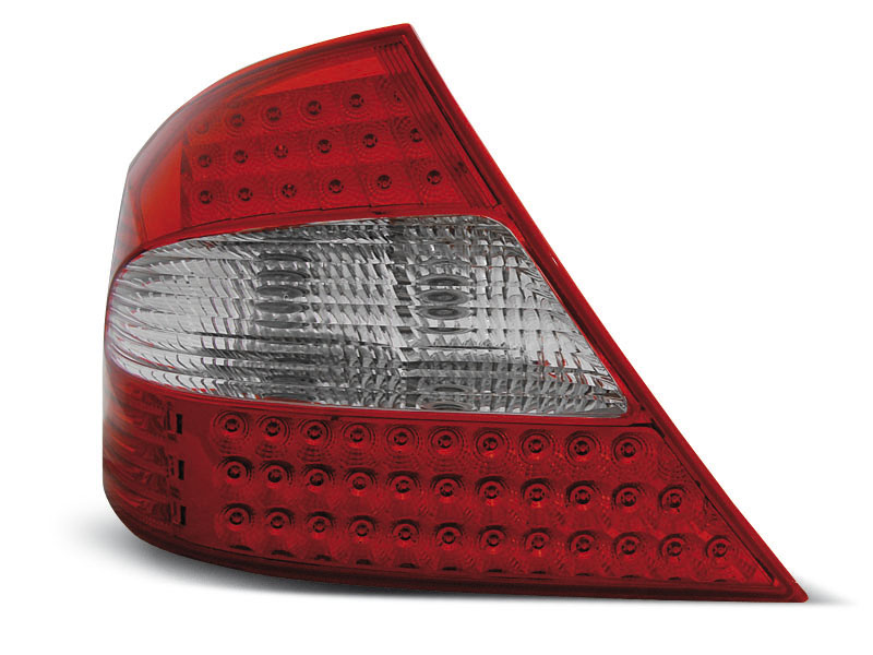 MERCEDES CLK W209 03-10 RED WHITE LED TAILLIGHTS