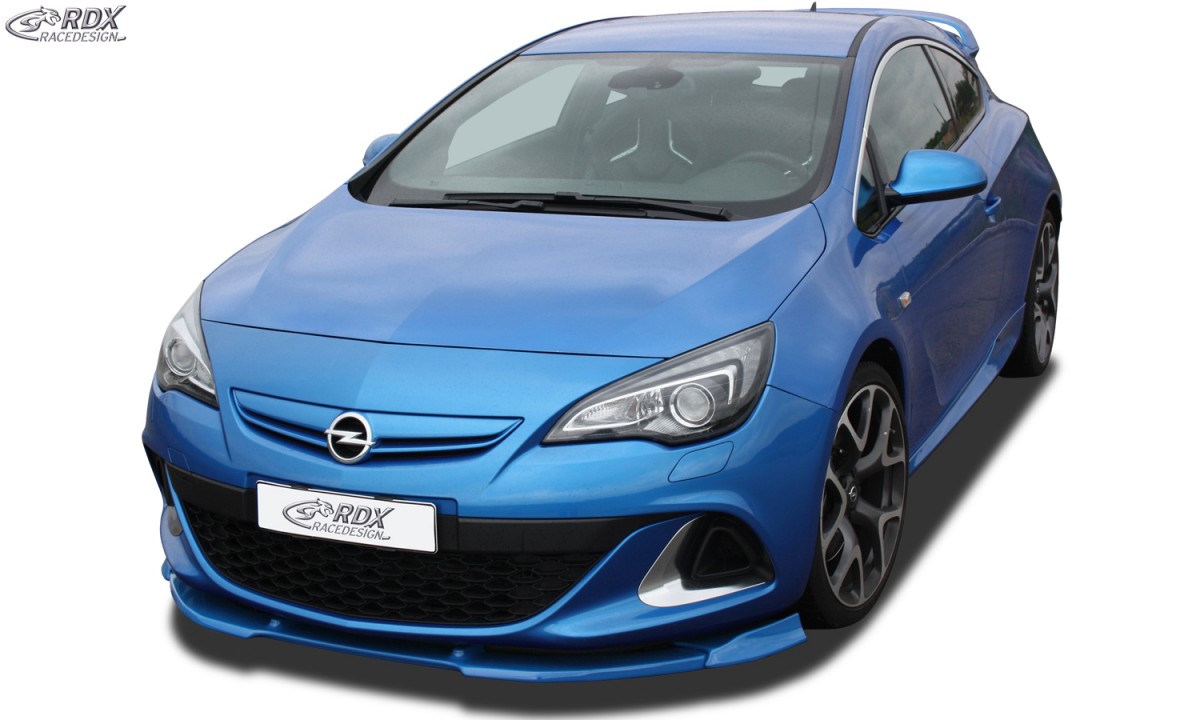 FRONT SPOILER VARIO-X OPEL ASTRA J OPC FRONT LIP SPLITTER - 3