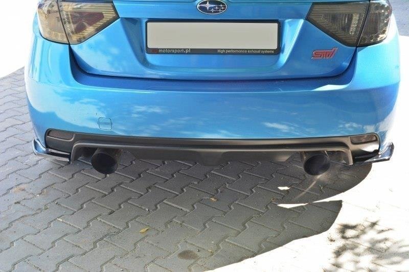 Rear Side Splitters Subaru Impreza WRX STI (2009-2011) - 2
