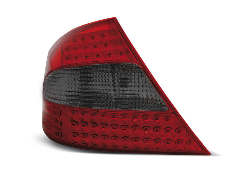 MERCEDES CLK W209 03-10 RED SMOKE LED TAILLIGHTS