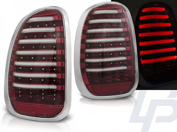 LED TAILLIGHTS MINI R60 COUNTRYMAN 10-14 RED WHITE LED BAR