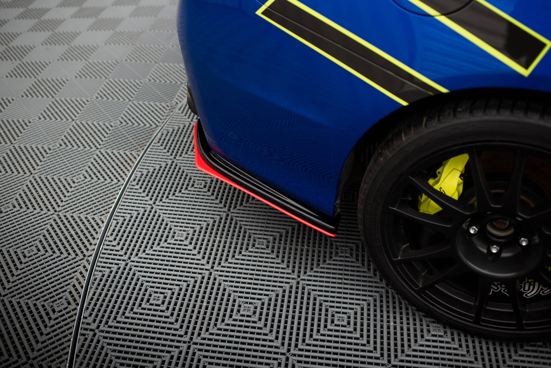 Rear Side Splitters V.2 Subaru WRX STI - 4