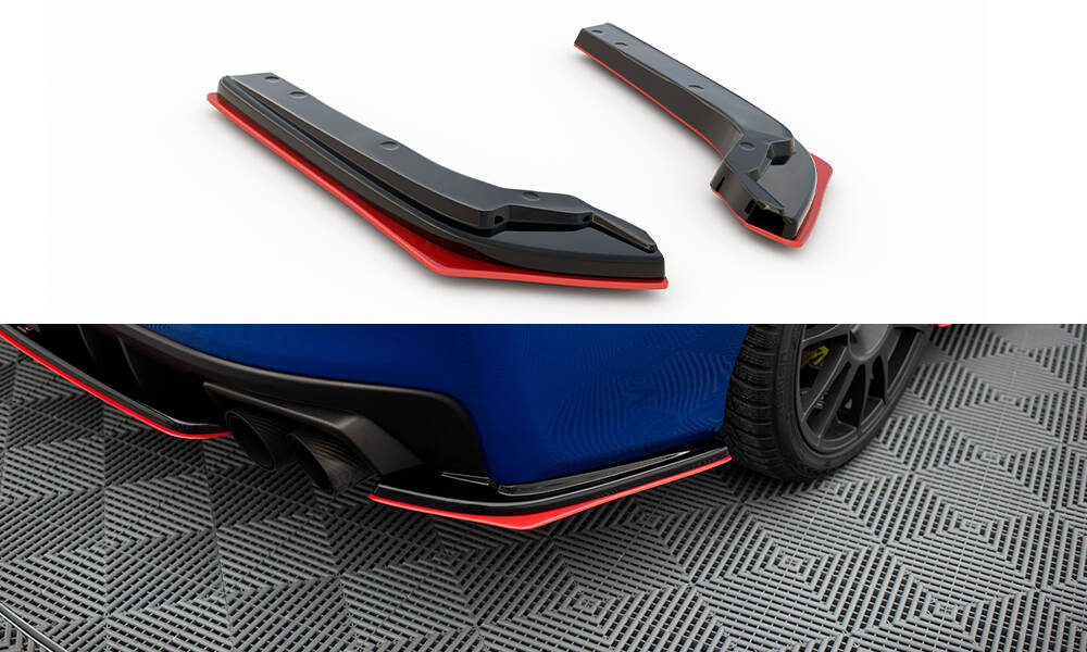 Rear Side Splitters V.2 Subaru WRX STI