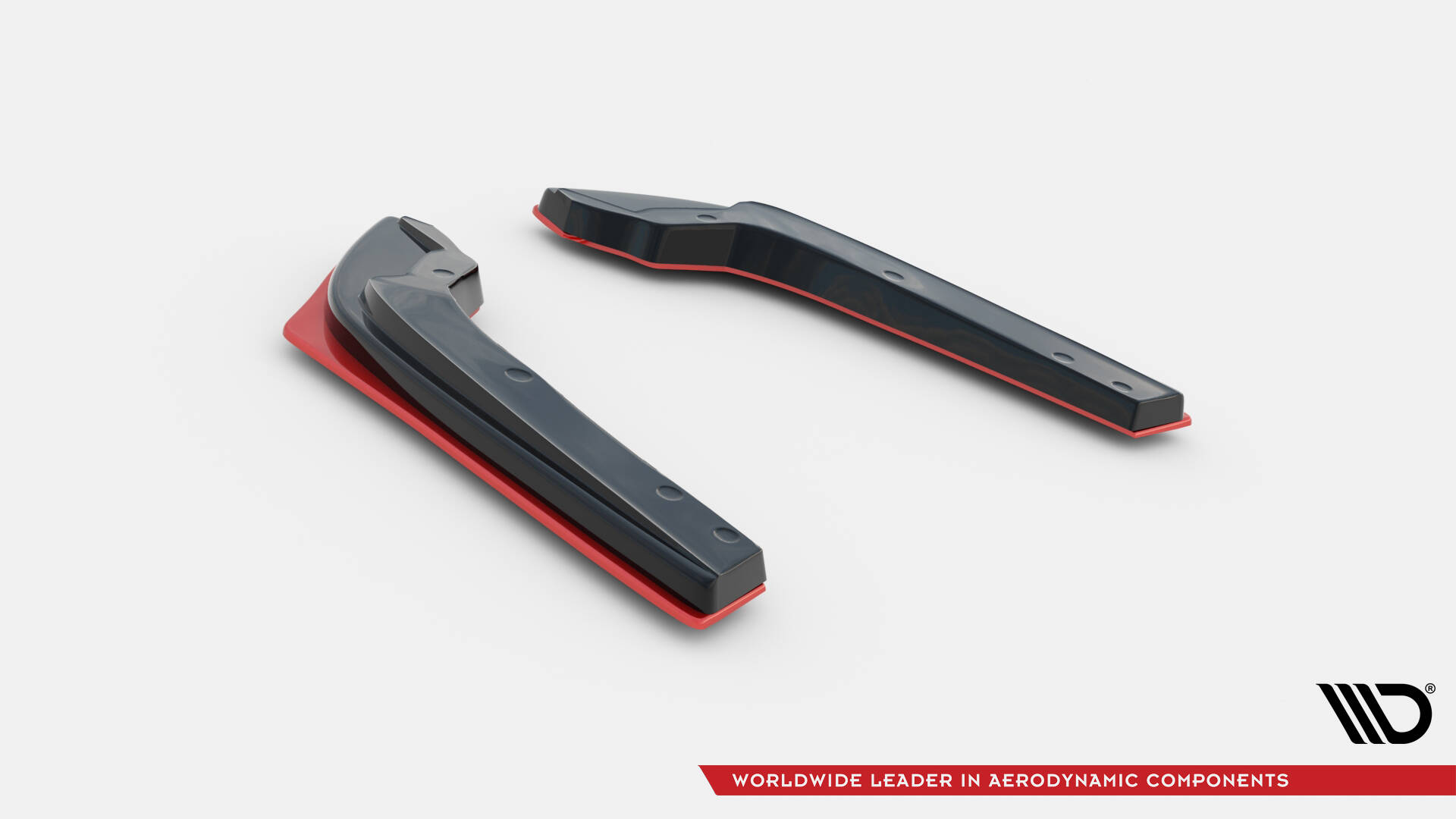 Rear Side Splitters V.2 Subaru WRX STI - 6