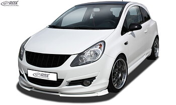FRONT SPOILER VARIO-X OPEL CORSA D -2010 OPC-LINE FRONT LIP SPLITTER