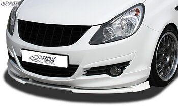 FRONT SPOILER VARIO-X OPEL CORSA D -2010 OPC-LINE FRONT LIP SPLITTER