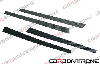 MITSUBISHI EVO 8/9 CARBONTRENZ CARBON B-PILLAR COVERS 4X