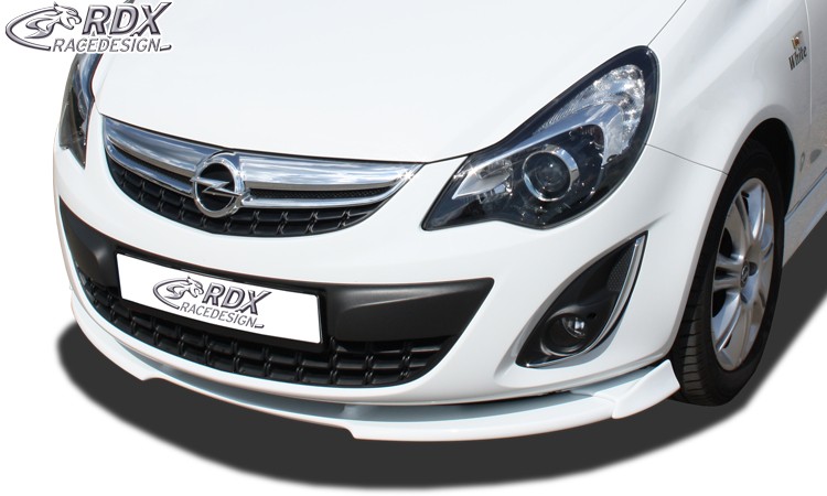 FRONT SPOILER VARIO-X OPEL CORSA D FACELIFT 2010+ FRONT LIP SPLITTER