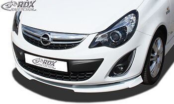 FRONT SPOILER VARIO-X OPEL CORSA D FACELIFT 2010+ FRONT LIP SPLITTER