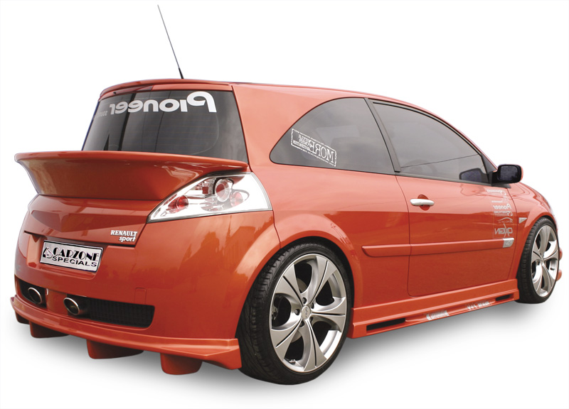 RENAULT MEGANE II 02+ SPORT EVO I BAKRE STÖTFÅNGARE [CARZONE]