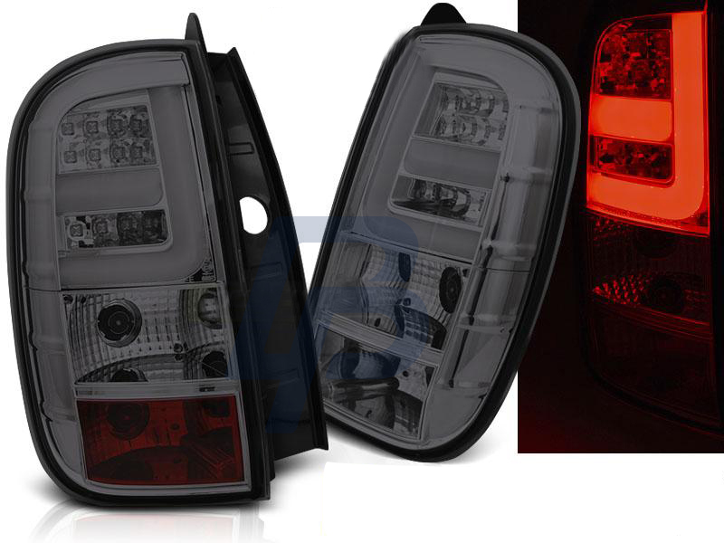 DACIA DUSTER 04.10- LED TAILLIGHTS BAR SMOKE - 5