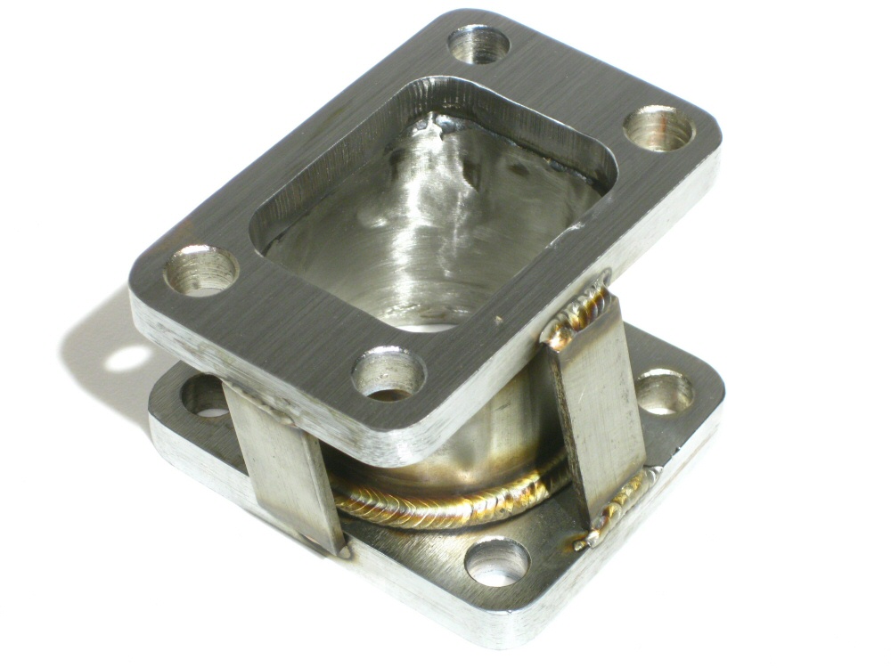 UNIVERSAL T25/T28 SR20DET TURBO ADAPTER T3 TO T4 - 4