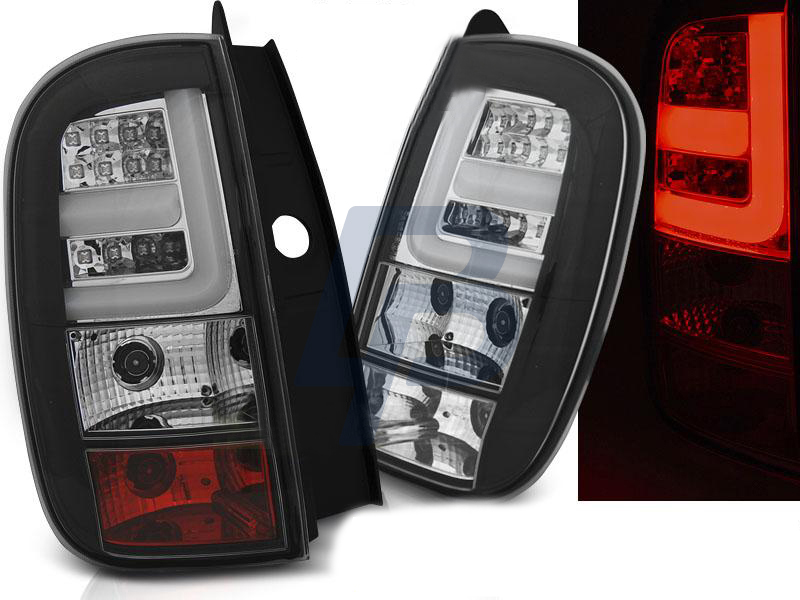 DACIA DUSTER 04.10- LED TAILLIGHTS BAR BLACK - 5