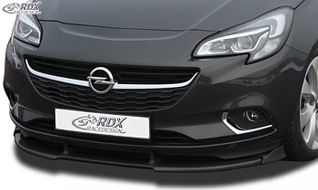 FRONT SPOILER VARIO-X OPEL CORSA E FRONT LIP SPLITTER