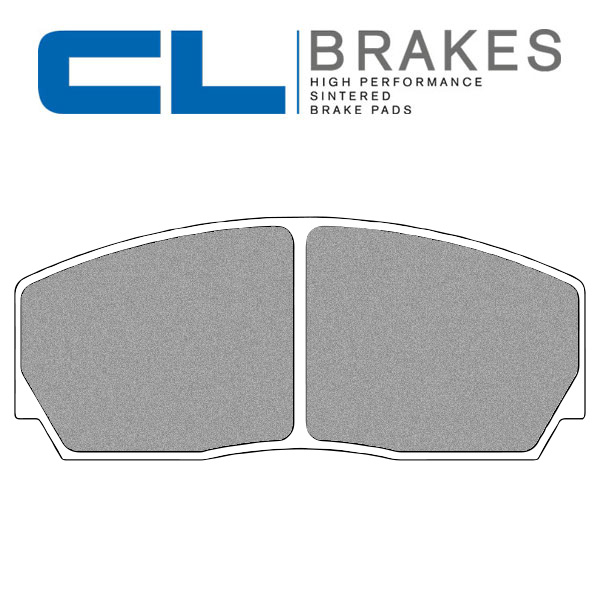 CL BRAKES PADS 5004W50 RC6 ÉTRIER ALCON/AP 17MM - FRONT