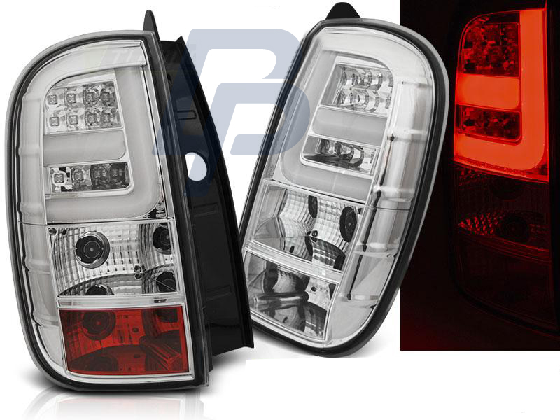 DACIA DUSTER 04.10- LED TAILLIGHTS BAR CHROME - 5