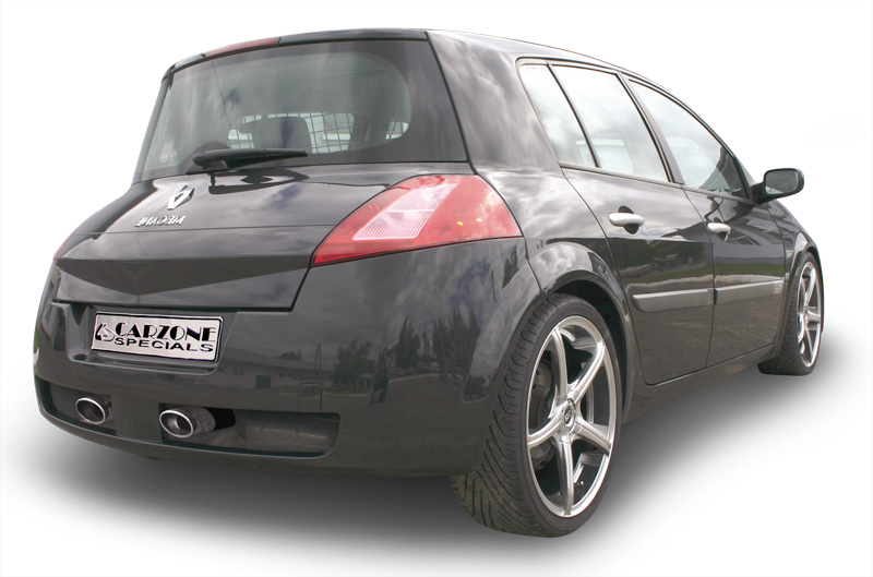 RENAULT MEGANE II 3/5D 02-08 RS BAKRE STÖTFÅNGARE [CARZONE]