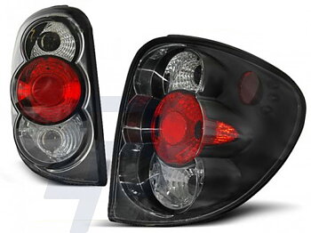 TAILLIGHTS CHRYSLER VOYAGER 03.01-03.04 BLACK