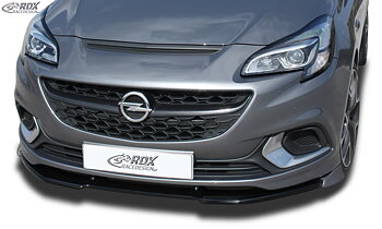 FRONT SPOILER VARIO-X OPEL CORSA E OPC 2015+ FRONT LIP SPLITTER