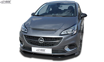 FRONT SPOILER VARIO-X OPEL CORSA E OPC 2015+ FRONT LIP SPLITTER