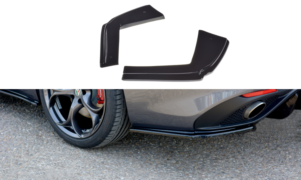 Rear Side Splitters Alfa Romeo Giulia Veloce (2015-2019)