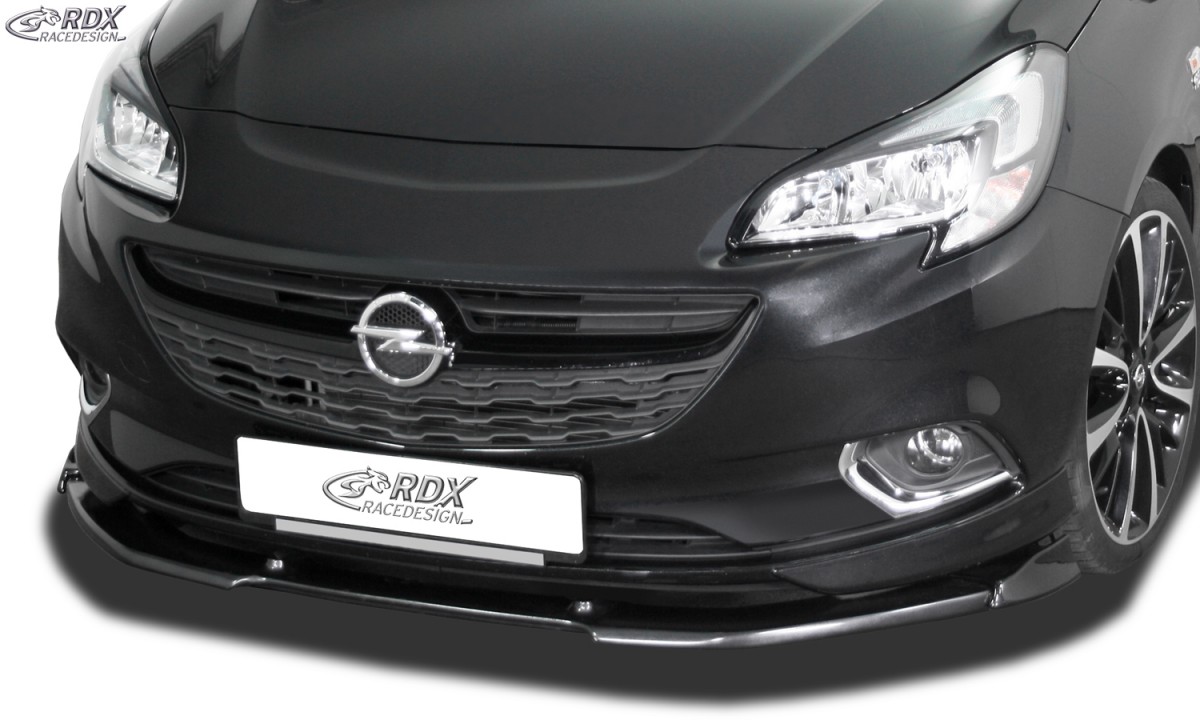 FRONT SPOILER VARIO-X OPEL CORSA E OPC-LINE FRONT LIP SPLITTER