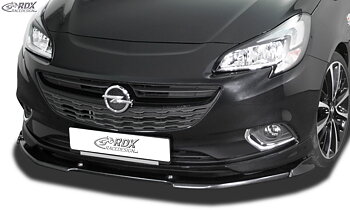 FRONT SPOILER VARIO-X OPEL CORSA E OPC-LINE FRONT LIP SPLITTER