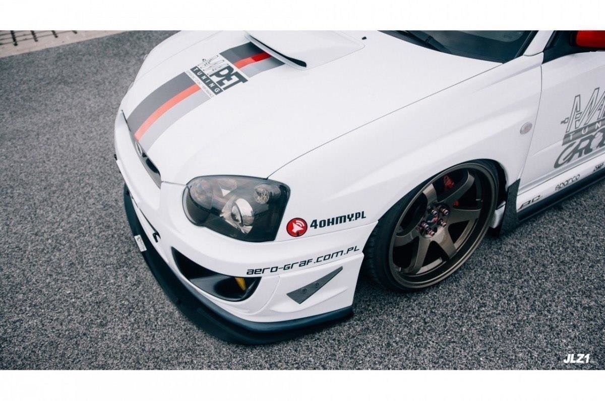 Front Racing Splitter Subaru Impreza WRX STI (Blobeye) - 5