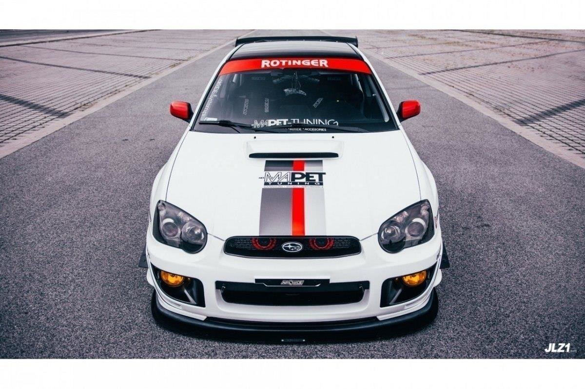 Front Racing Splitter Subaru Impreza WRX STI (Blobeye) - 4