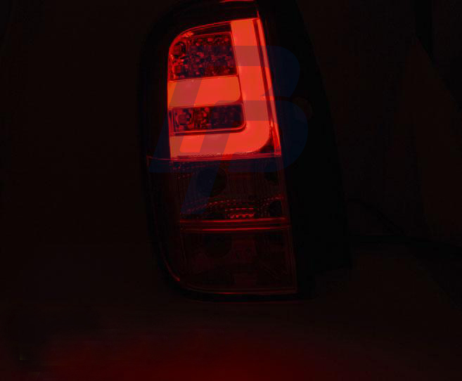 DACIA DUSTER 04.10- LED TAILLIGHTS BAR RED SMOKE - 2